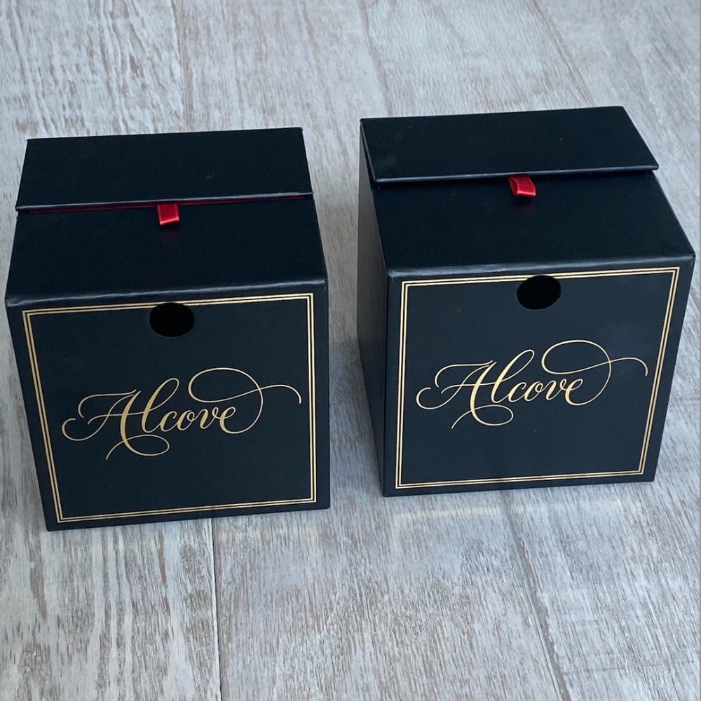 VALENTINO GARAVANI  'Alcove' Two Empty Peep Boxes